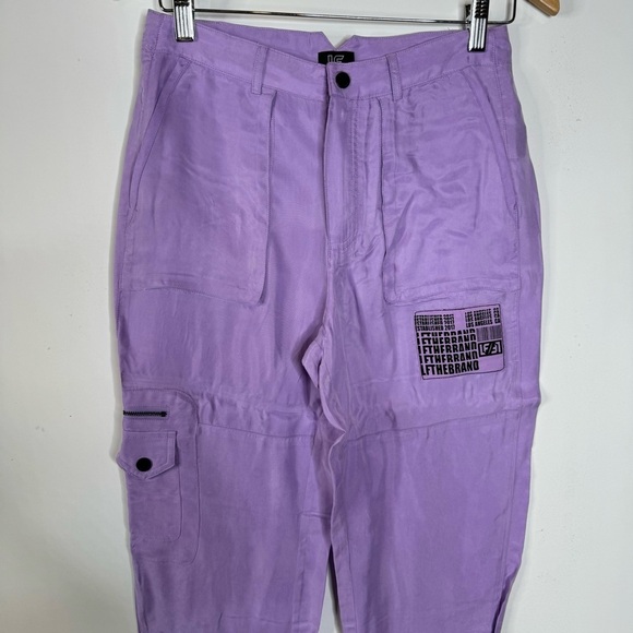 LF The Brand Lavendar Pants Size 8 - Picture 2 of 6